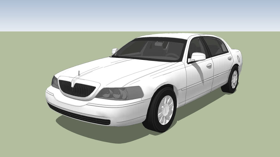 Lincoln Towncar 2010 | 3D Warehouse