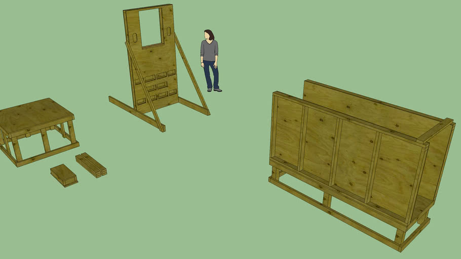 Firefighter Rescue and Survival Training Prop 3D Warehouse