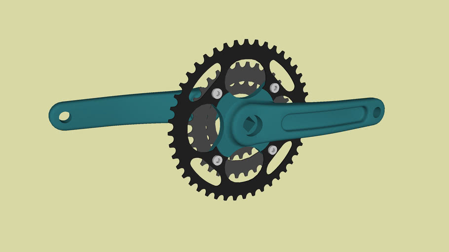 3d crankset