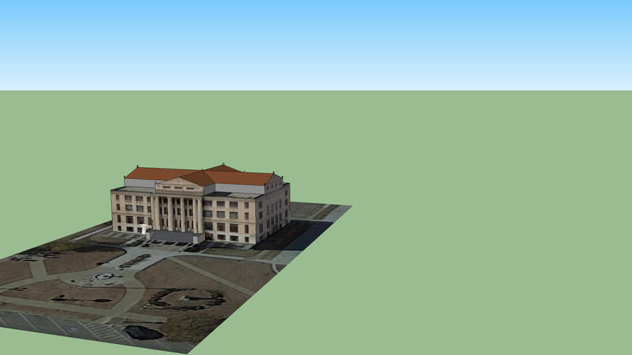 KAY COUNTY COURTHOUSE 3D Warehouse