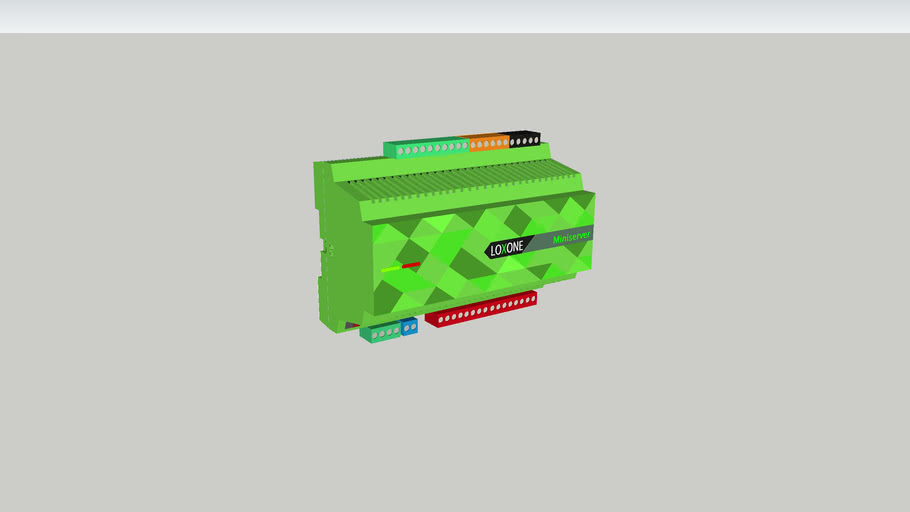 Imagined Integration Loxone Miniserver 3d Warehouse