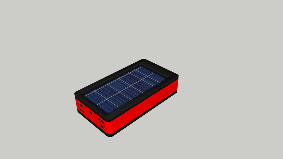 Solar power bank 3D Warehouse