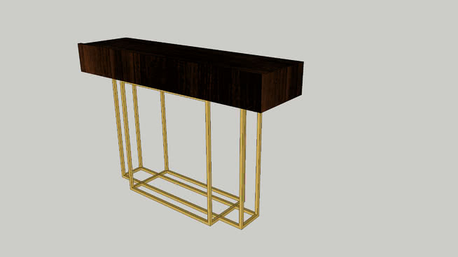 Console largo | 3D Warehouse