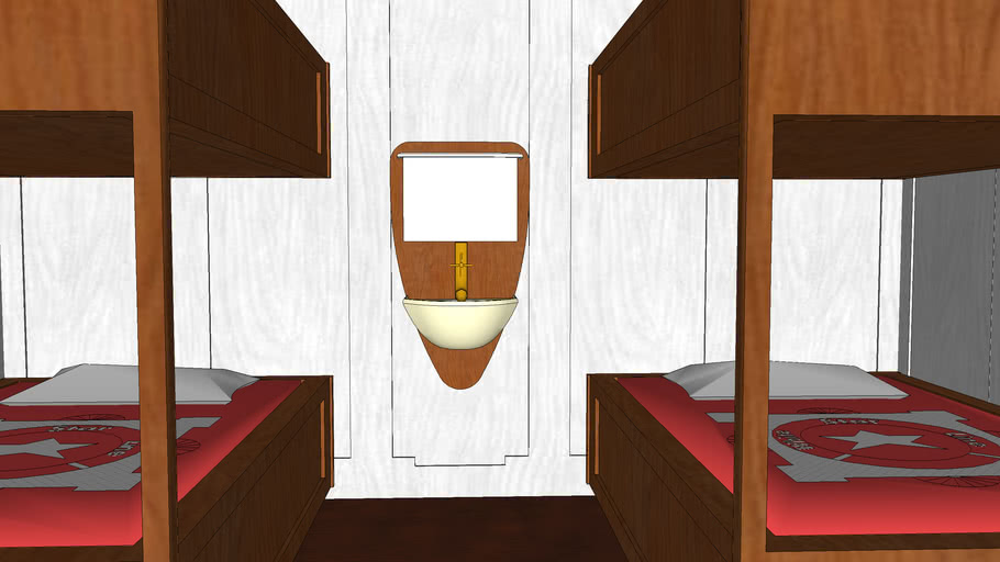 Titanic Third Class Cabin 3d Warehouse