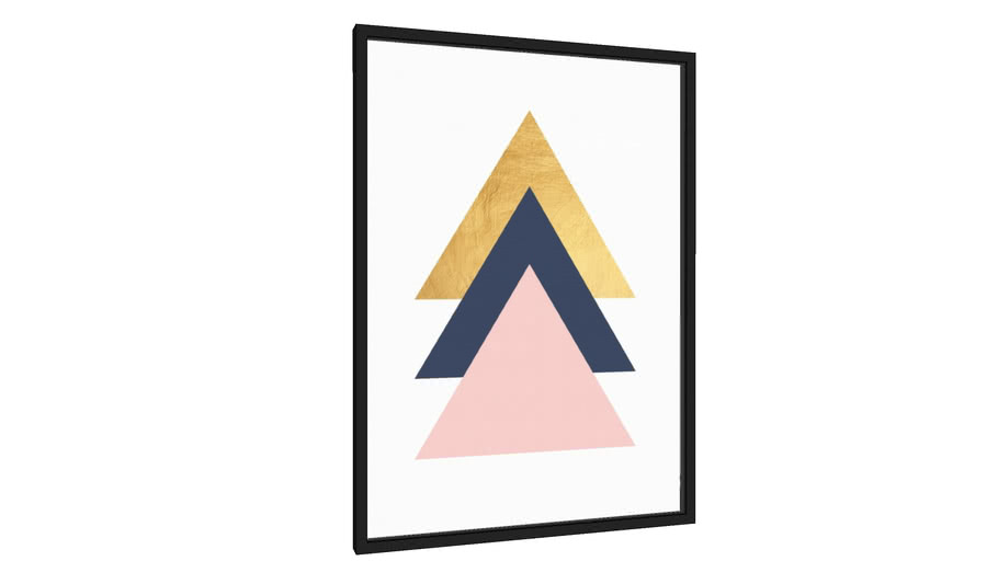 Quadro Composição triangular V - Galeria9, por Arte Decor