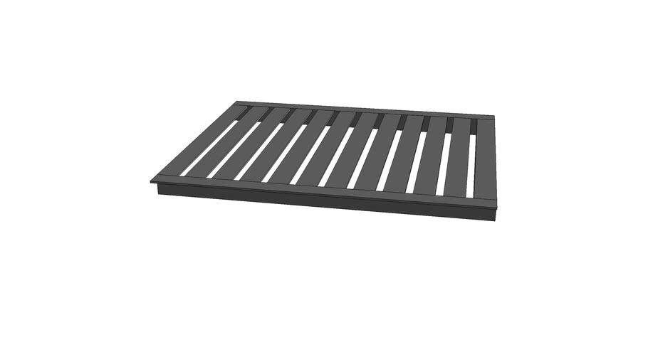 grill cover u ditch 80x80 3D Warehouse