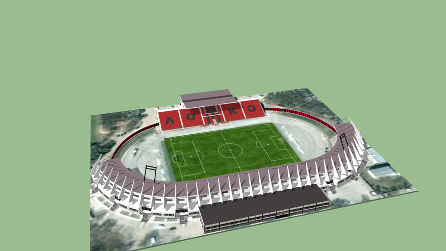 Lokomotiv Sofia Stadium | 3D Warehouse