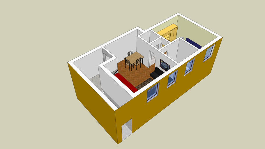 Piccolo appartamento 3D Warehouse