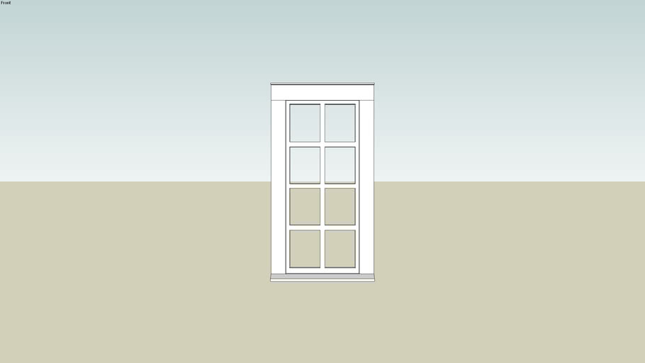 Small Wood Window