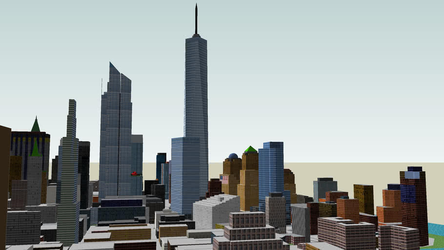 Manhattan World Trade Center 2012 | 3D Warehouse