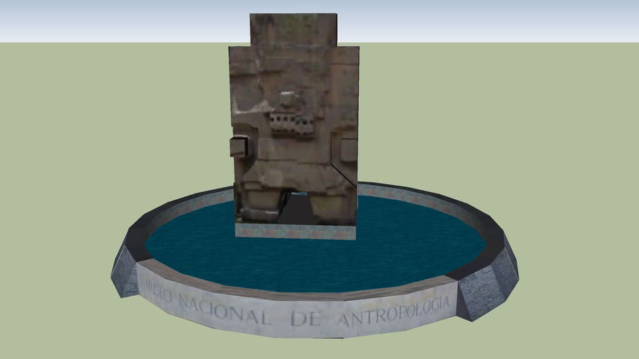 Tláloc del Museo de Antropología de México