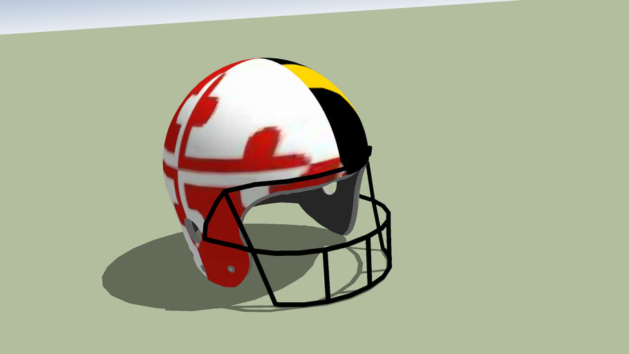Maryland Terrapins football helmet 2011