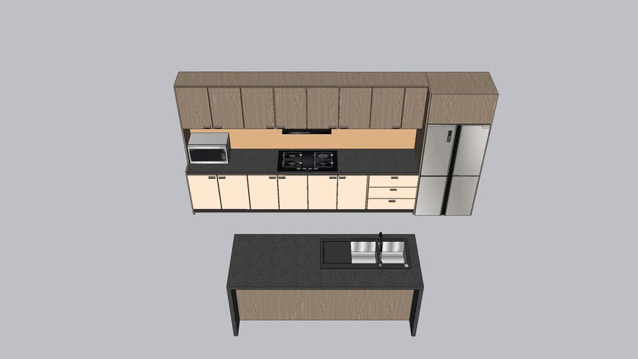 Kitchen Cabinet 5 | 3D Warehouse