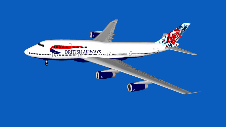 British Airways - Boeing 747-436 - G-BNLA - 1999 "Chelsea Rose" worldtail