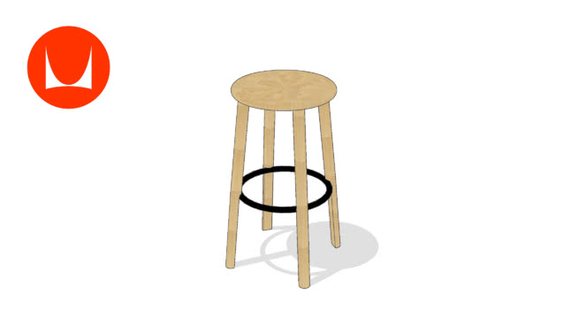 bar stool | 3D Warehouse