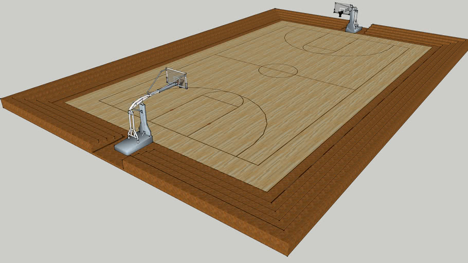 Basketball Court 3D Warehouse