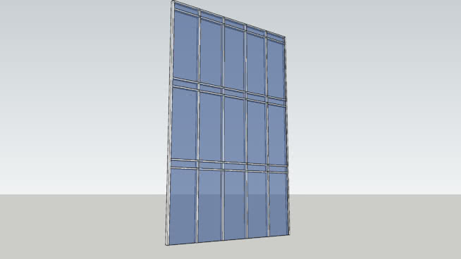 How To Make Curtain Wall In Sketchup | www.myfamilyliving.com
