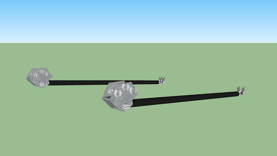 Traction bars 3D Warehouse