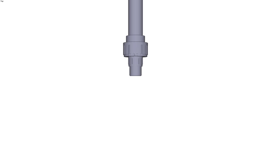 Flowmeter Flowmeter Tube In Trogamid T Bsp Male Thread G Mm Gpm 004 044 3d Warehouse