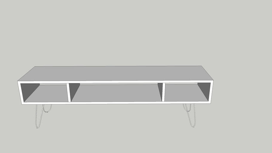 tv shelf 3D Warehouse