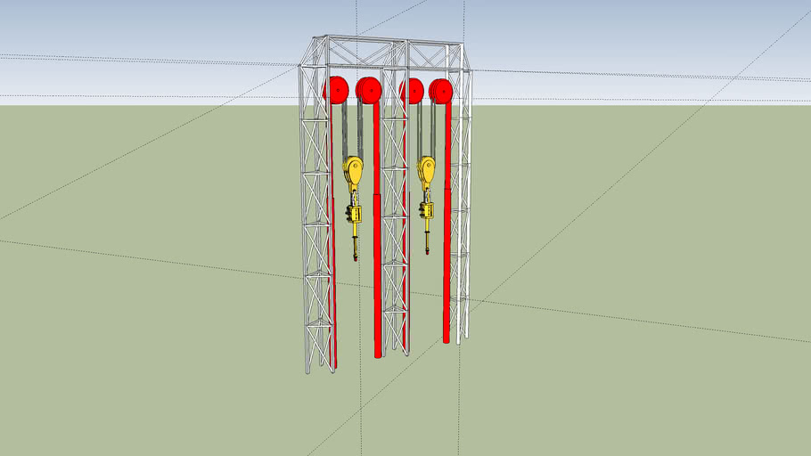 Dual Drilling Ram Rig By Didin Irwansyah 3d Warehouse