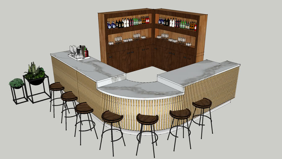 bar 3D Warehouse