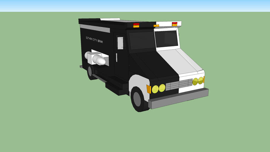 two face truck lego