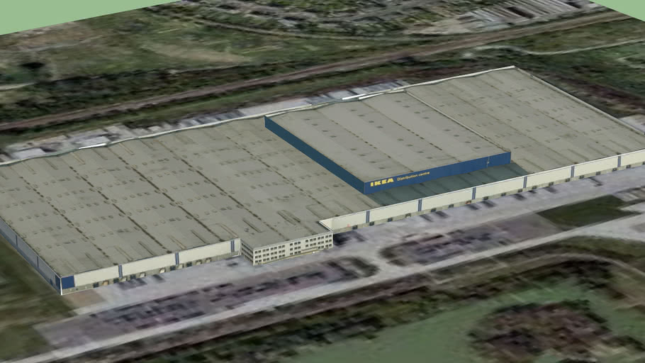 IKEA Distribution Centre 3D Warehouse