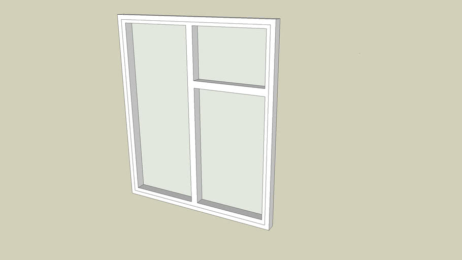 Simple casement window | 3D Warehouse