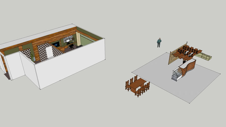 Готовая мебель для sketchup