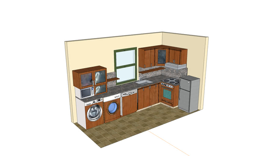 Full kitchen | 3D Warehouse