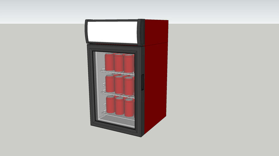 Comercial Mini Fridge | 3D Warehouse