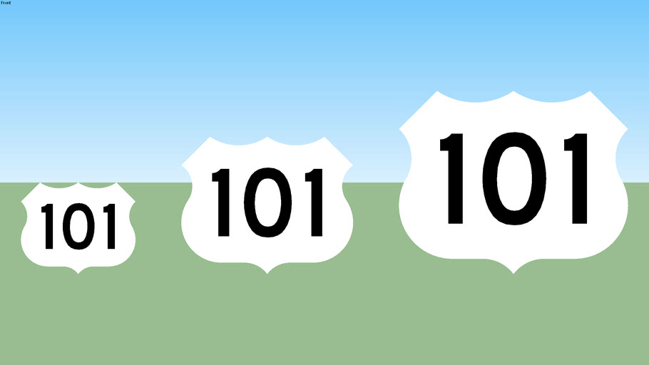 U.S. 101 Sign