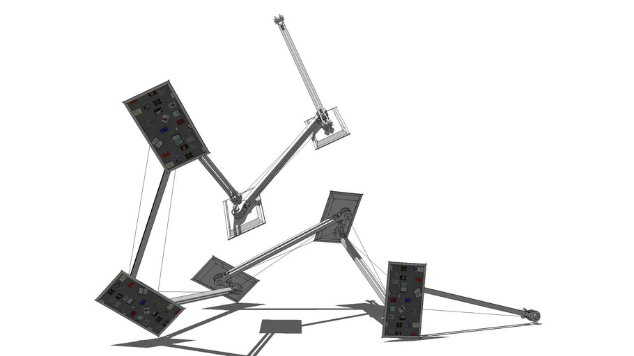 Mobile Display Surface, from 'A New Kind of Library' 3D Warehouse