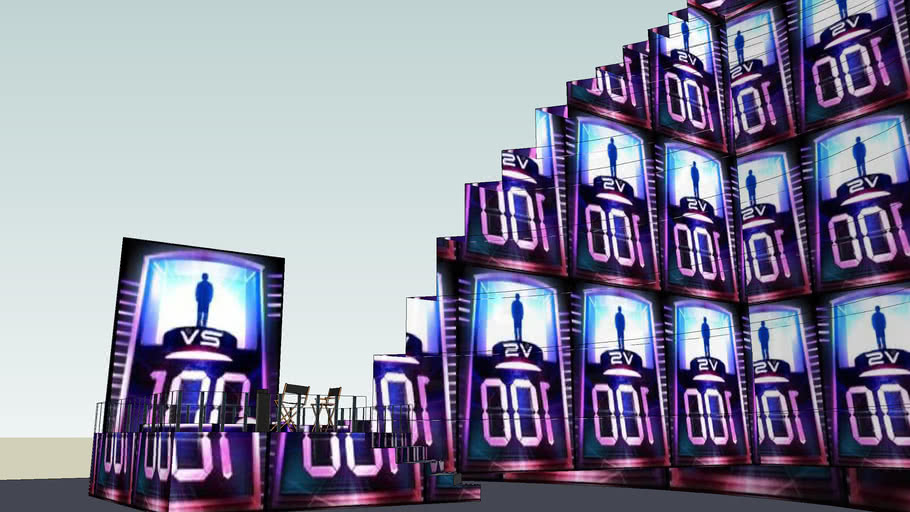 1 Vs 100 Stage 3d Warehouse