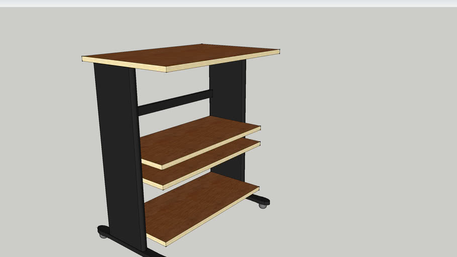 Projector Table 3D Warehouse