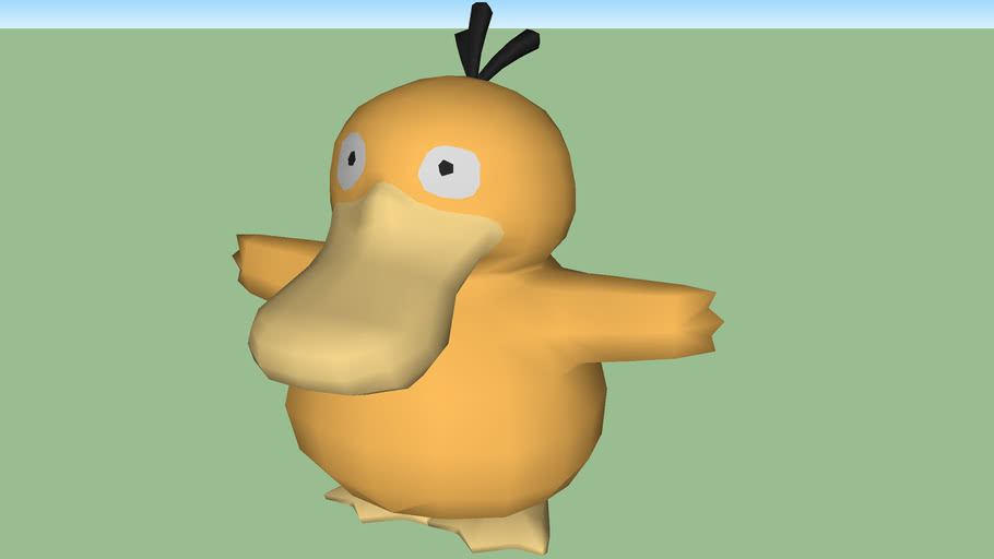 pokemon psyduck 3D | 3D Warehouse