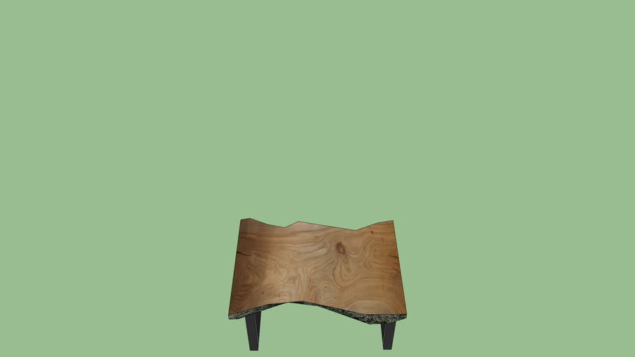 Table Bois Brut 3d Warehouse