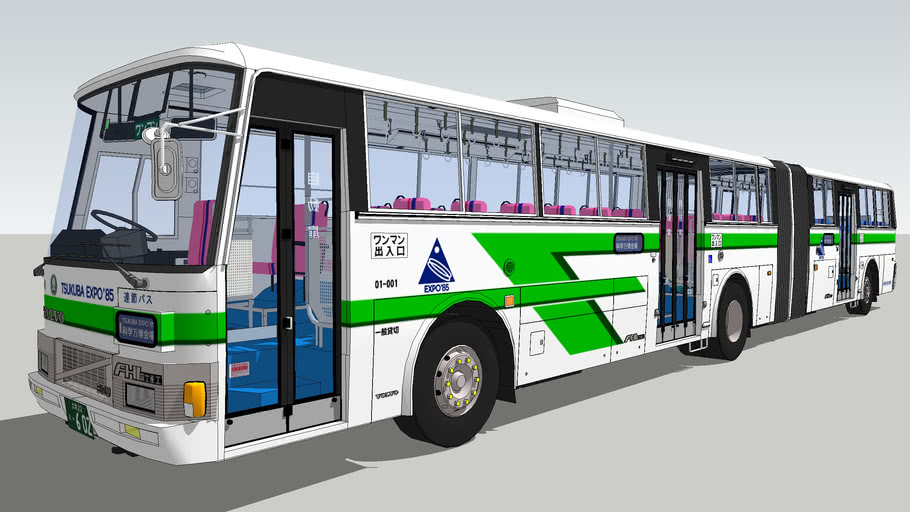 Volvo B10m 連節バス 3d Warehouse