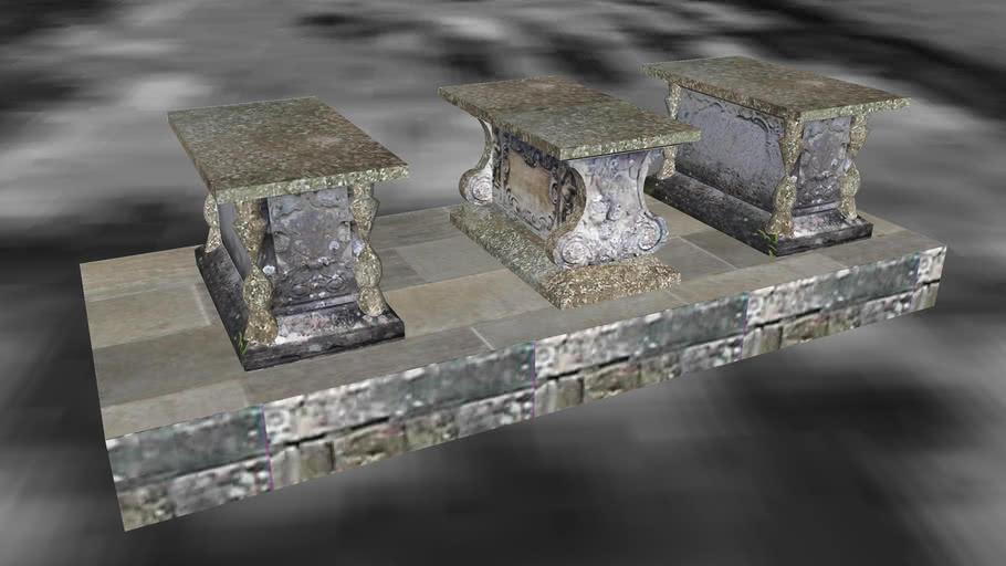 Chest tombs 13, 3D Warehouse