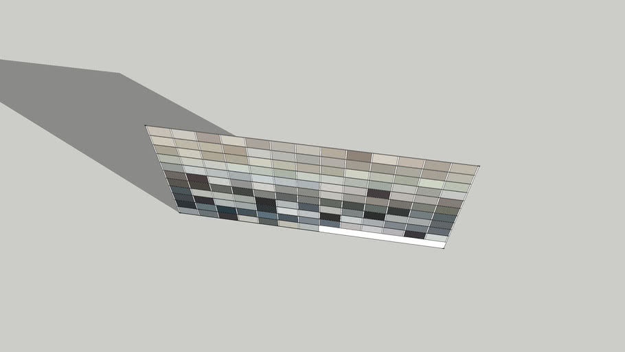 wall mural 3D Warehouse