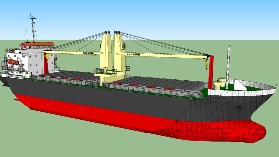 Cargo ship 3D Warehouse