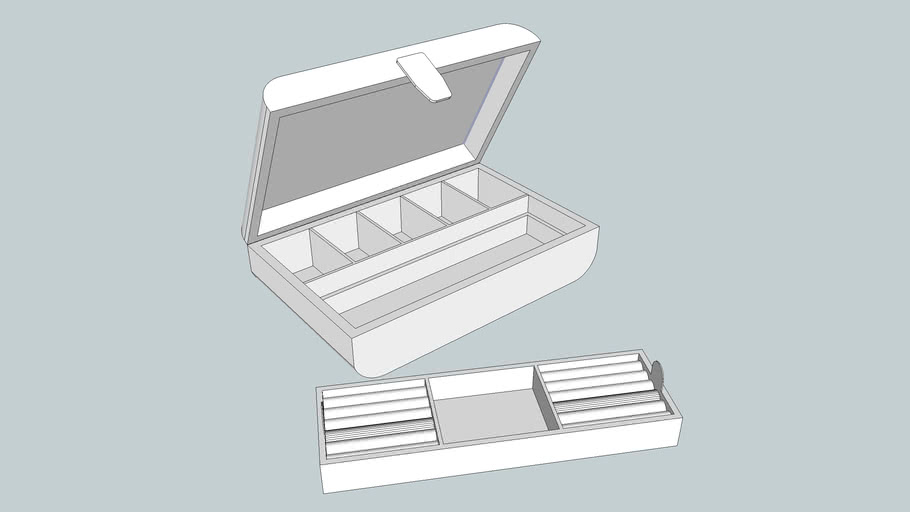 Jewelry Box 02 3D Warehouse