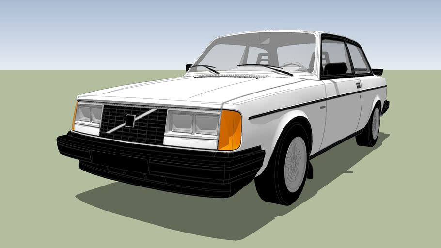 1985 Volvo 242 Turbo 3d Warehouse