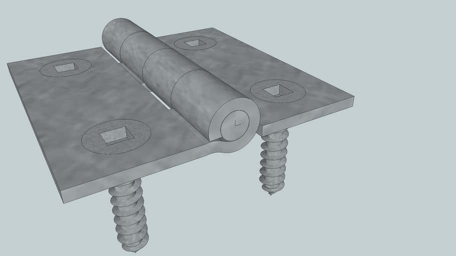 25mm hinge 3D Warehouse