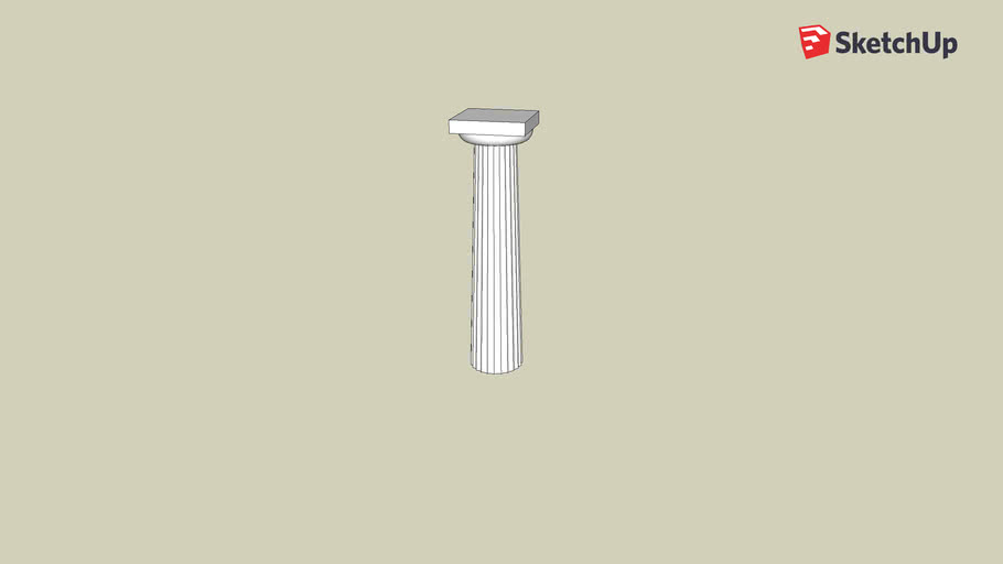 Doric column-Paestum-medium