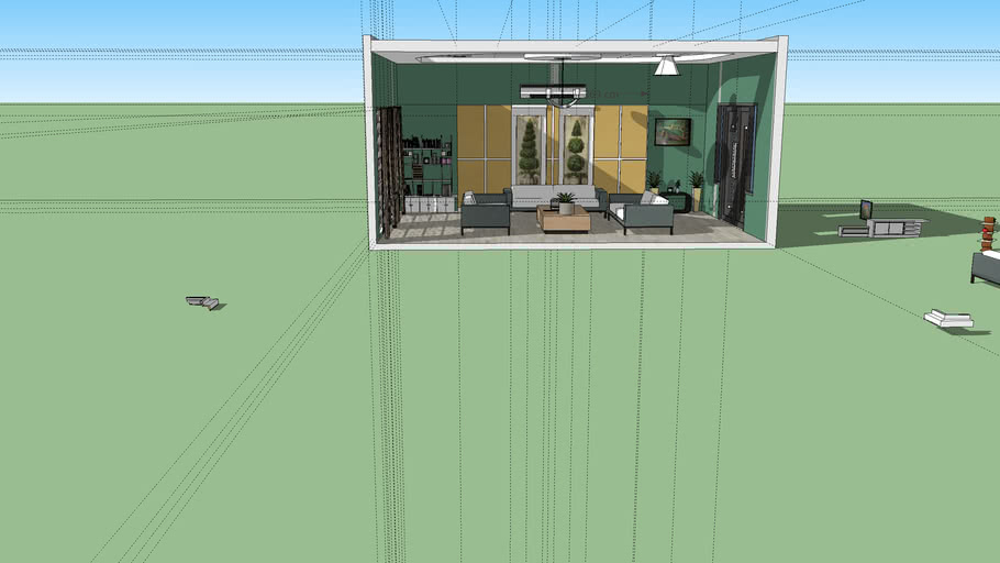  Ruang  Tamu  interior 3D  Warehouse