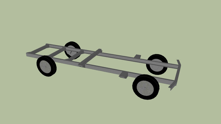 Basic chassis truck 3D Warehouse