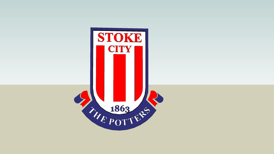 The stoke city emblem updated!! | 3D Warehouse