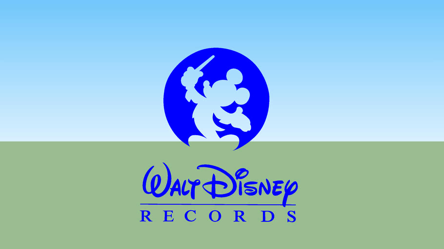 Walt Disney Records Logo 3d Warehouse
